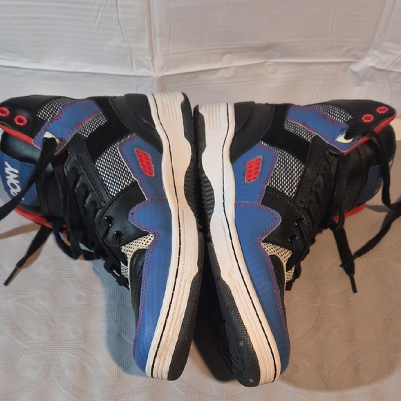 PONY Men's Black, Blue, and Red Sneakers Size 11 (Fits Like 10.5) No Box - Picture 5 of 8
